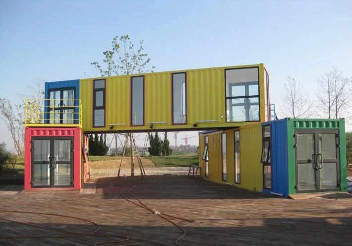 Environment Friendly Flat Pack Prefab Mobile Shipping Container House