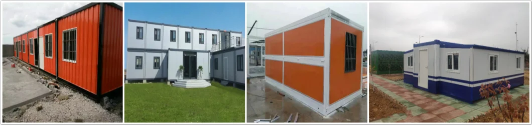 Steel Structure Flat Pack Fast Build Detachable Modular House Prefabricated Container House Office Prefabricated Prefab House