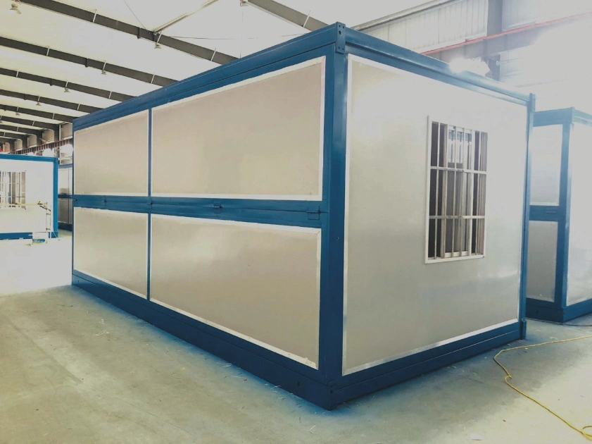 2020 Steel Frame Mobile Foldable Prefab Container Warehouse And Dormitory