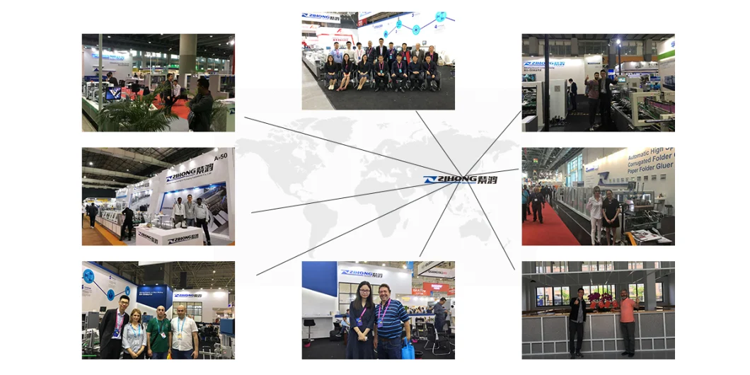 Zh-1200g-II Full Automatic Flexo Corrugated Cadboard Box Folding Machineautomatic Folding Carton Box Folding Machine