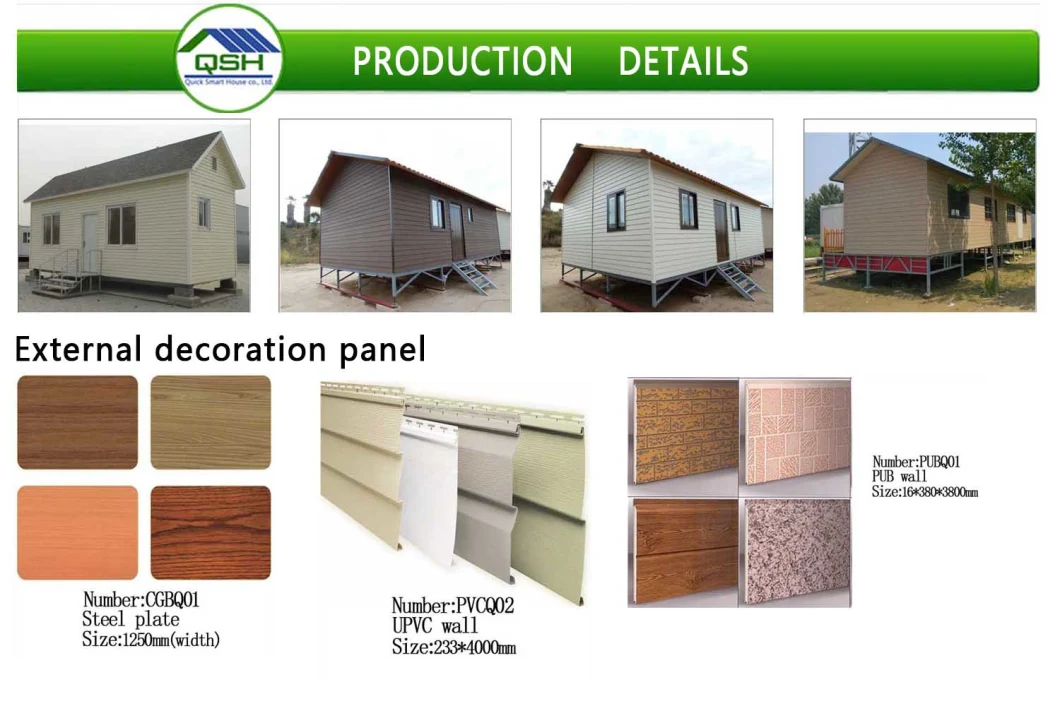 Fully Furnished Prefab Tiny Homes for Sale Israel Made in China Structure