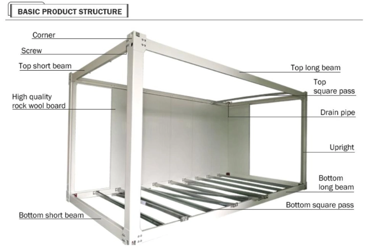 Prefabricated Coffee Shop Container Homes Luxury Shipping Containers Homes for Sale Container