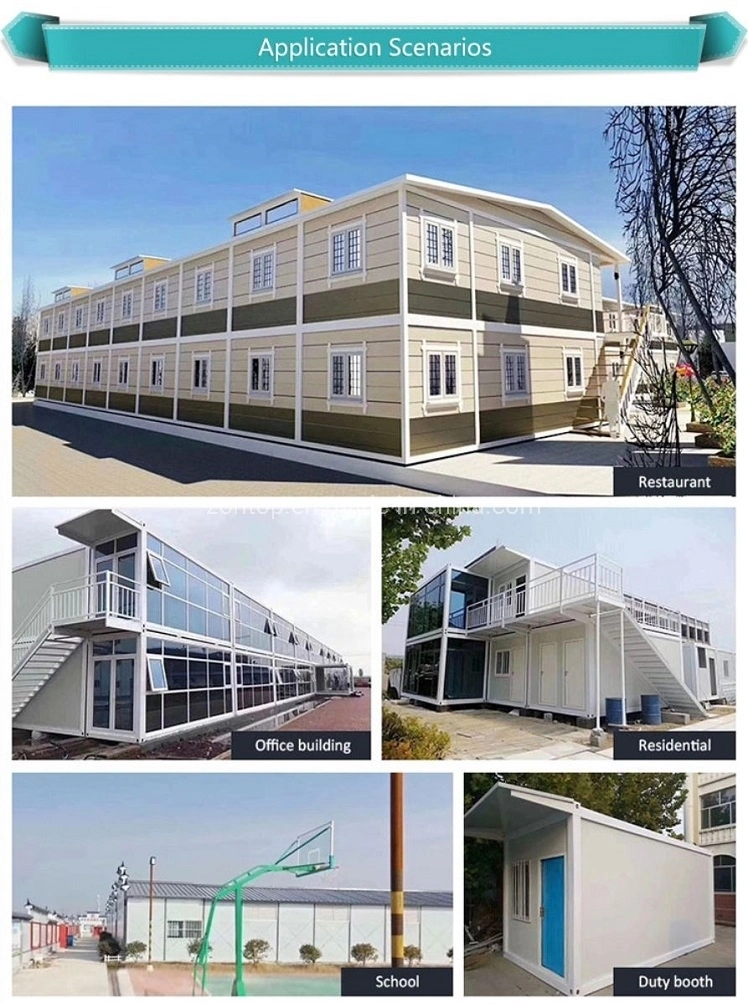 Cheap Detachable 20feet Flat-Pack Container House 20FT Flat Pack Container Homes