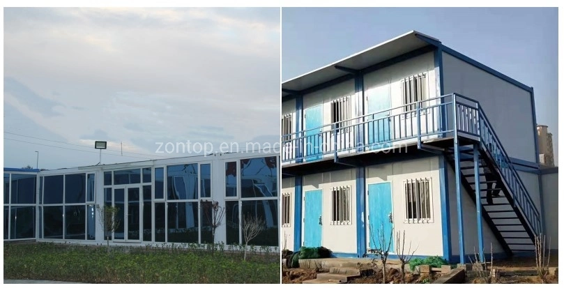 Comfortable Fast Installation Prefab Container Homes Refugee Camp Flat Pack Container House
