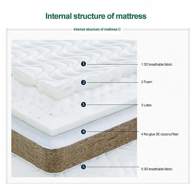Home Foam Mattress Two Foldable Thick 10cm Single Bed