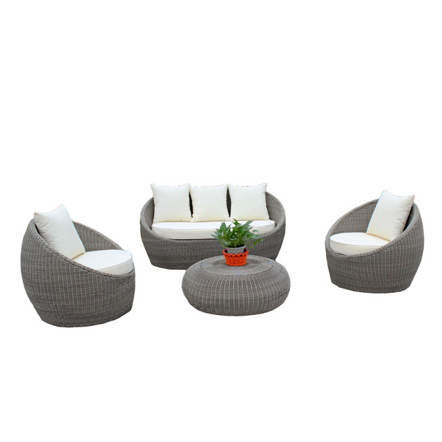 Modern Furniture Outdoor Rattan Garden Furniture Coffee Set