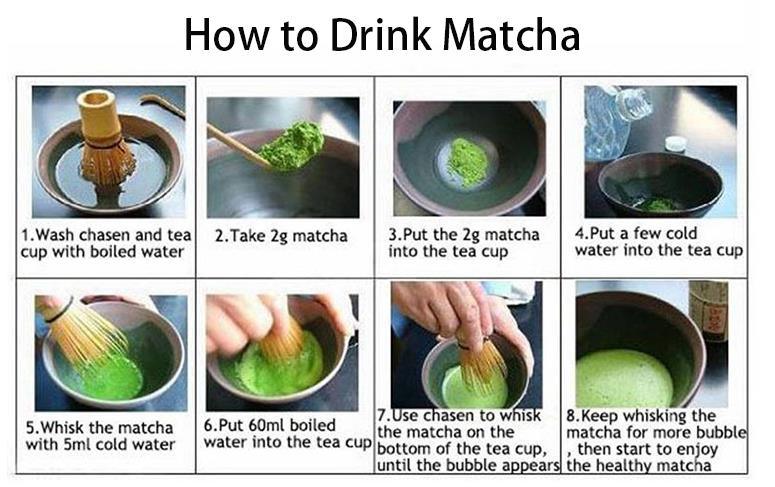 Organic Matcha Powder for Making Matcha Dessert
