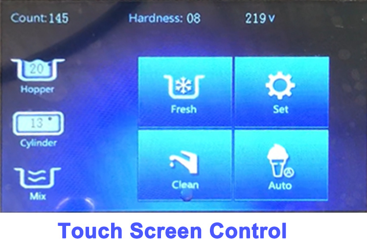 Speed Cooling CE Frozen Yogurt Machine Soft Ice Cream Machine