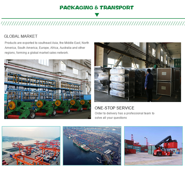 Automatic Combined Straw Collector, Cutter and Baler Baling Machine/Straw Baler Machine/Mini Round Hay Baler