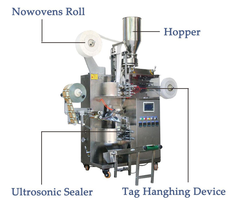 Filter Paper Square Tea Bags Packaging Machine Tea Bag Packing Machine Price