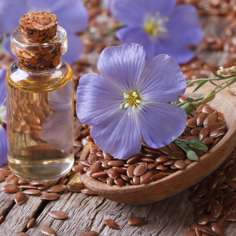 Cold Pressed Organic Bulk Flaxseed Oil Linseed Essential Oil for Cosmetic Oil