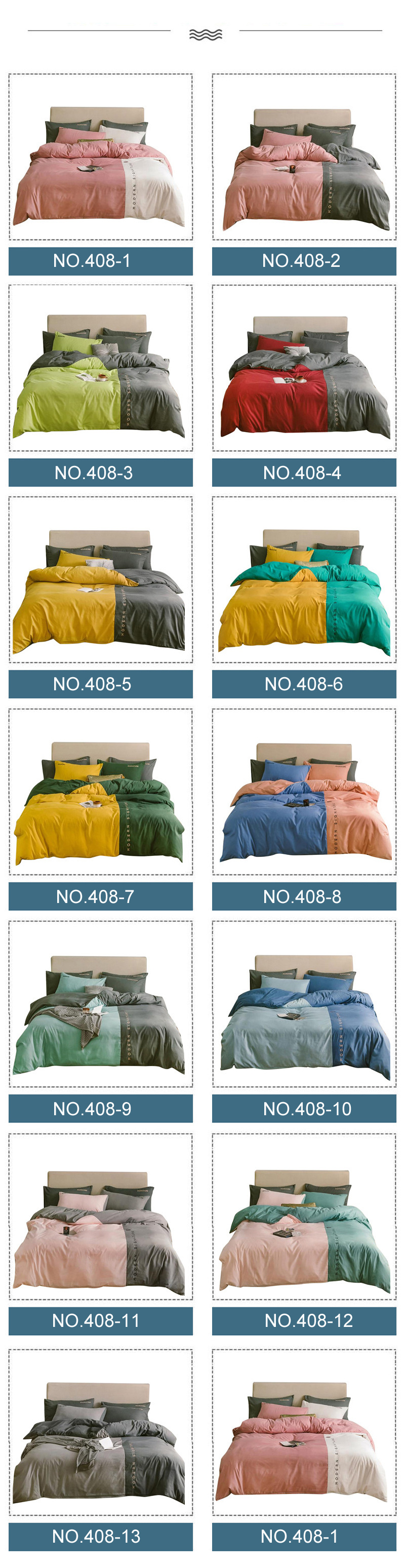 Hot Sale Condo Luxury 130GSM Fashion Style Polyester Brushed Bed Sheets