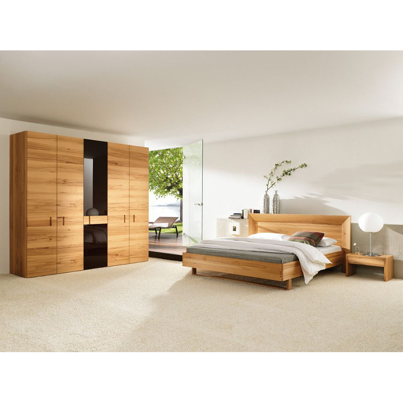 Wholesale Excellent Hotel Bedroom Furniture with Luxurious Bedding Set