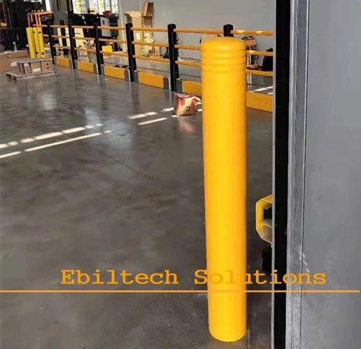 Column & Corner Protection for Round Load-Bearing Pillars or for Columns