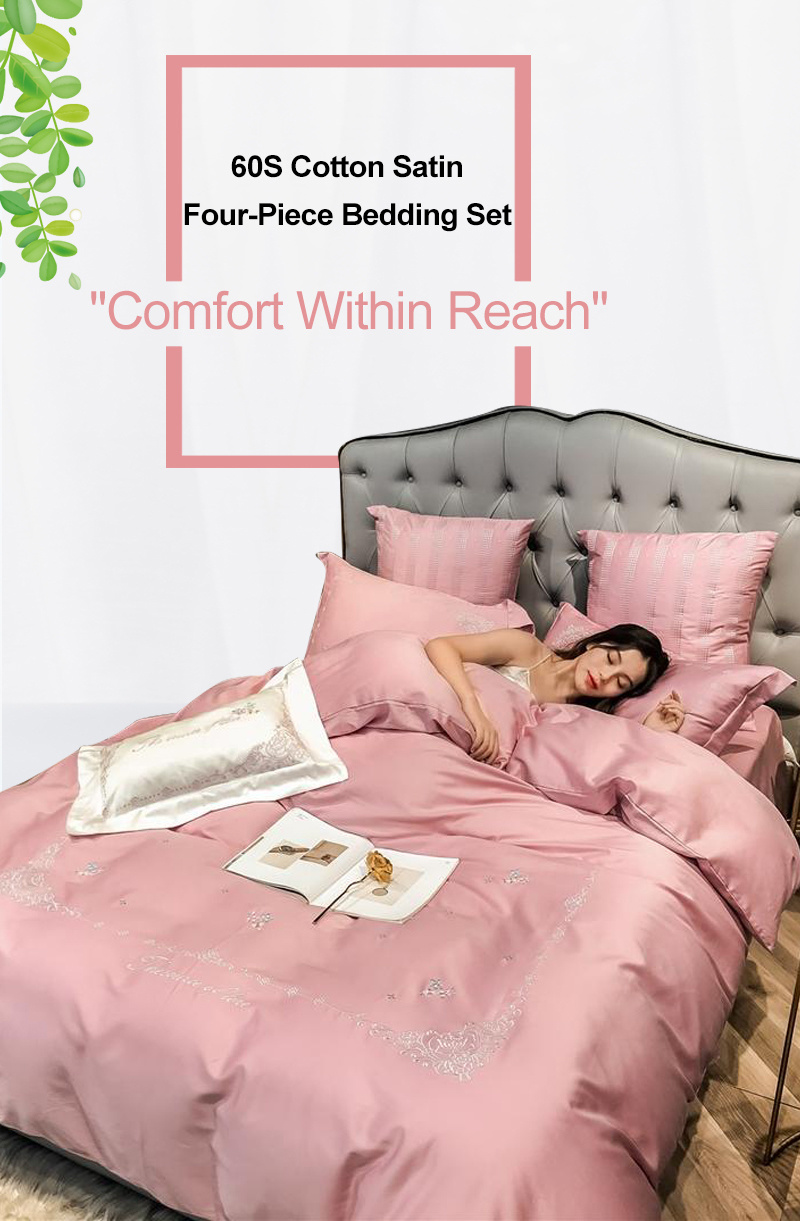 Cheap Best Quality Modern Style Soft Bed Sheet Set Cotton