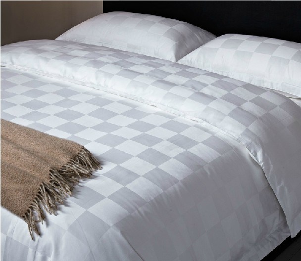 Cotton Bedding Set White Hotel Bed Sheet for Sale