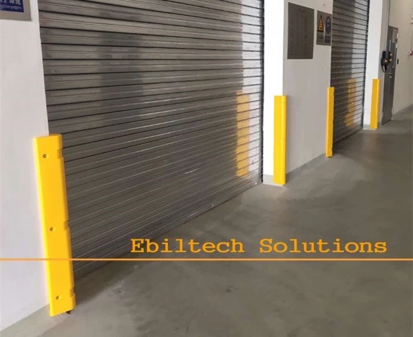 Column & Corner Protection for Round Load-Bearing Pillars or for Columns