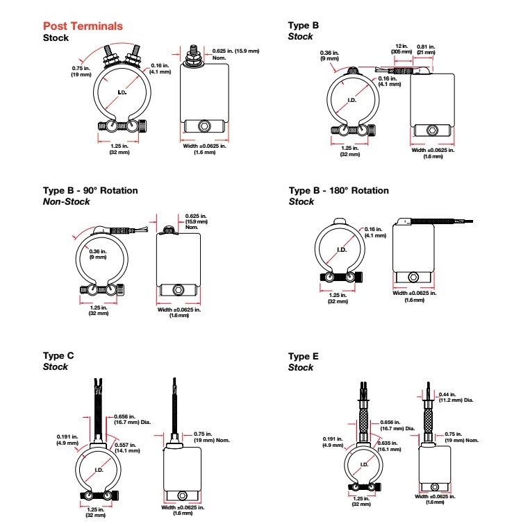 Extruder Band Nozzle Heater Coil Heating Resistance Element