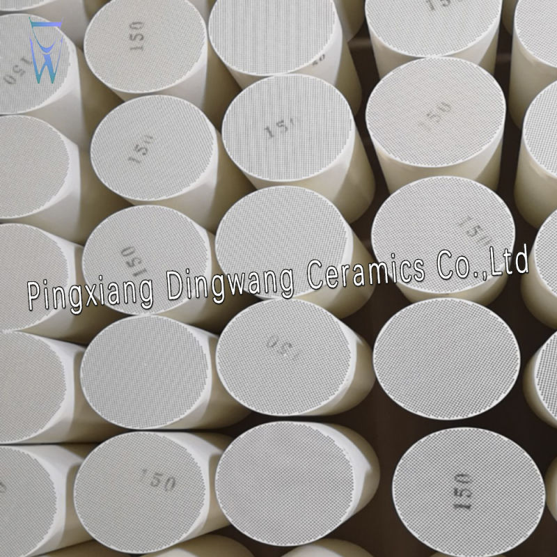 DPF Diesel Particulate Filter Honeycomb Ceramic Used in Car Engine System