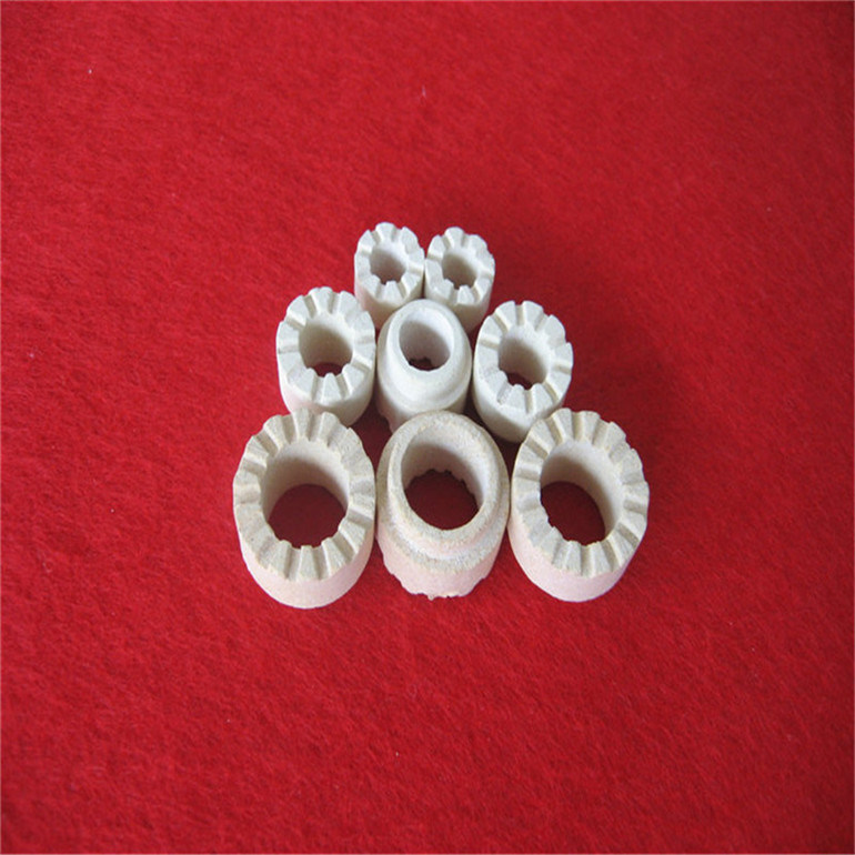 High Temperature Resistance Cordierite Ceramic Stud Welding Ferrule