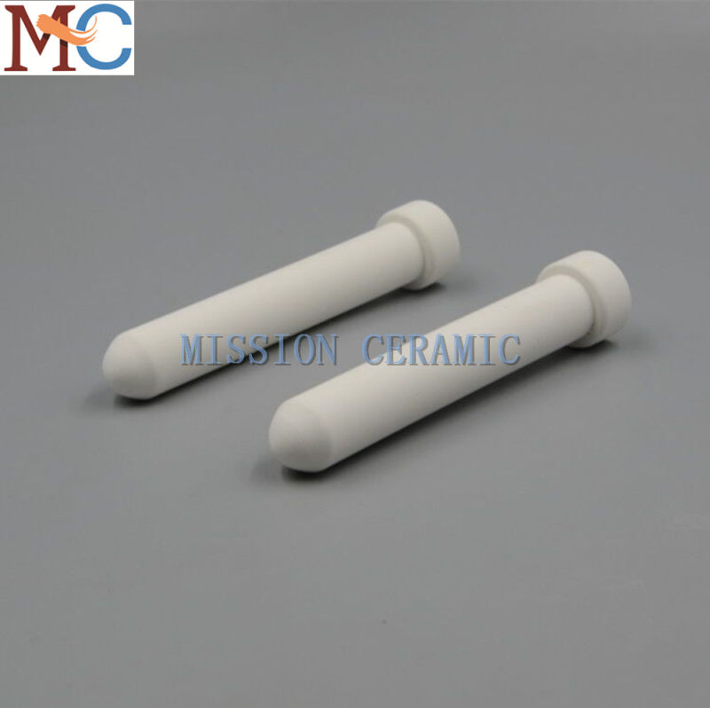 High Purity 99.7% Alumina Heat Resistant Ceramic Flange Tube