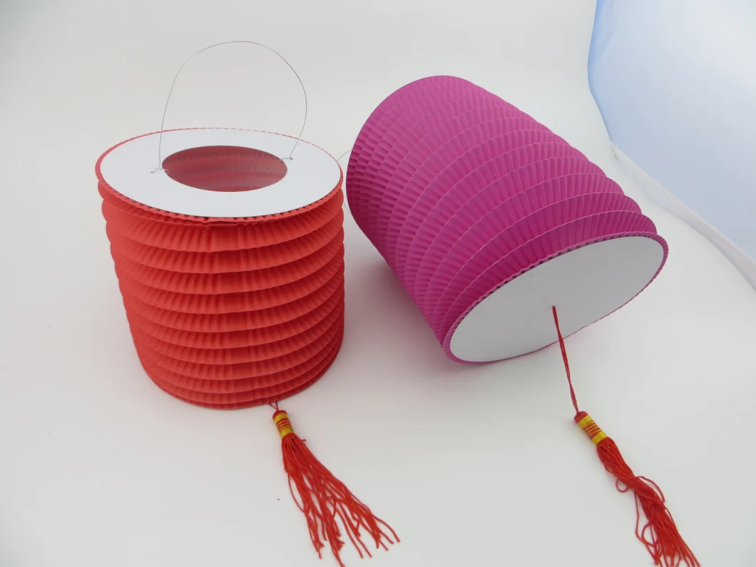 Pary Favor Chinese Watermelon Round Paper Ball Lanterns