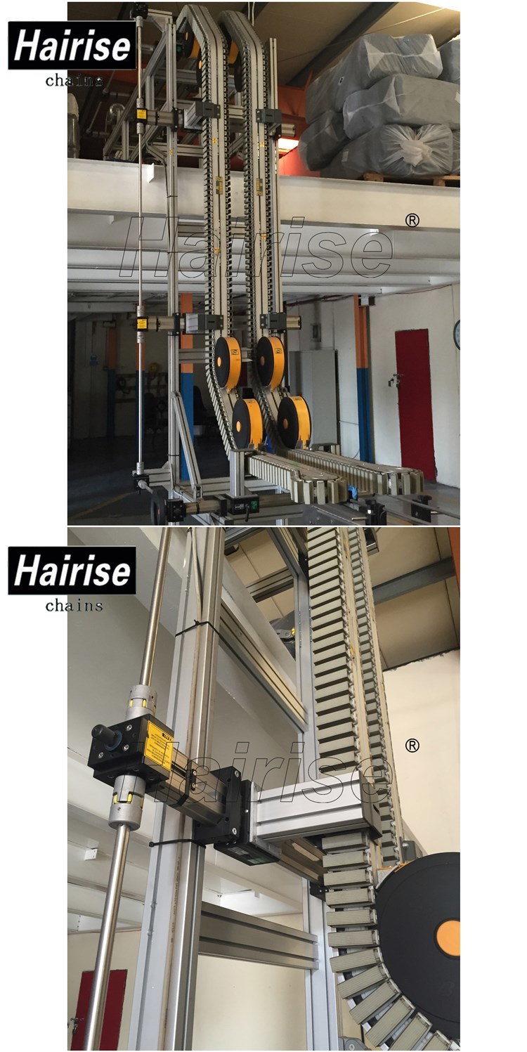 Hairise Inclined Gripper Conveyor for Lifting Bottles or Boxes
