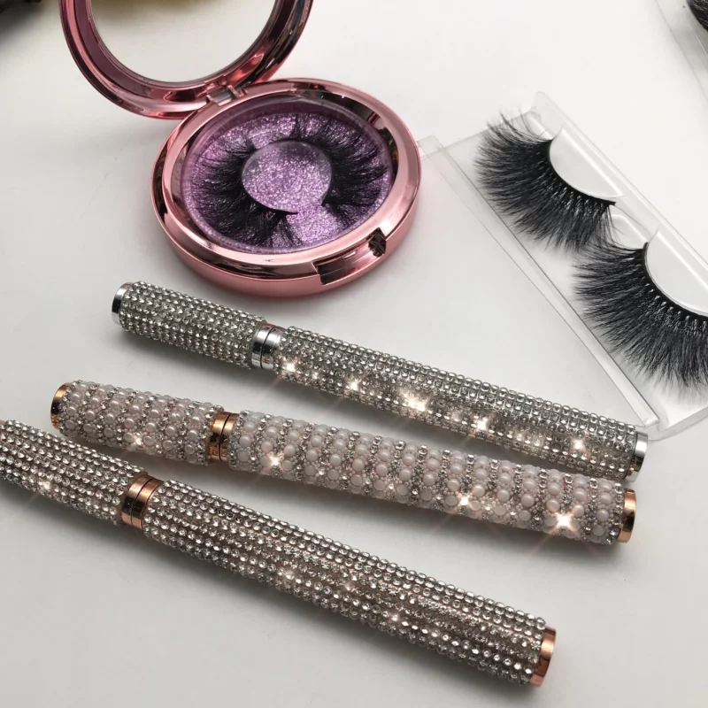 Eyelash Vendor Customized Boxes 25mm Mink Lashes