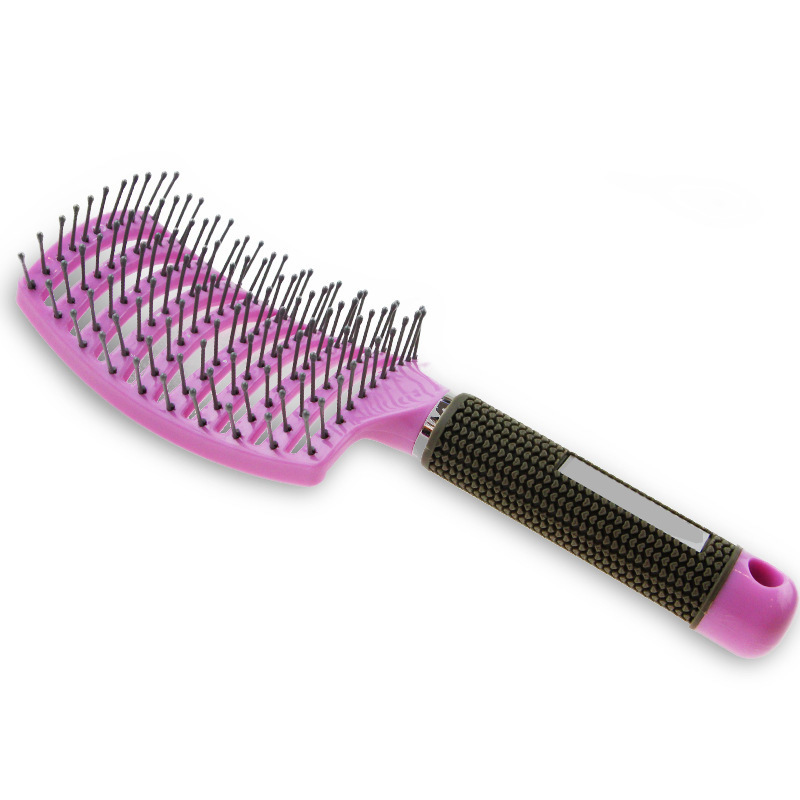 Curved Vented Styling Hair Brush, Detangling Thick Hair Massage Blow Drying Brush