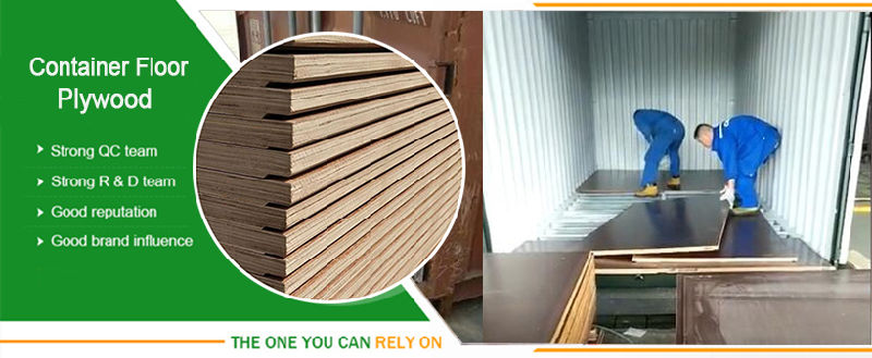 28mm Thickness Pallet in Container Flooring Plywood