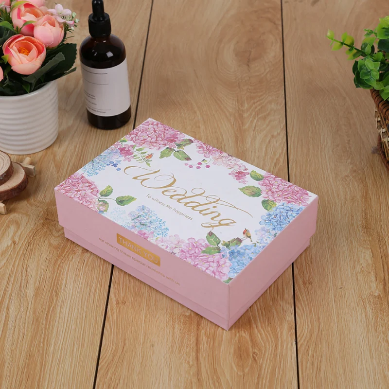 Custom Designed Wedding Gift Packaging Box