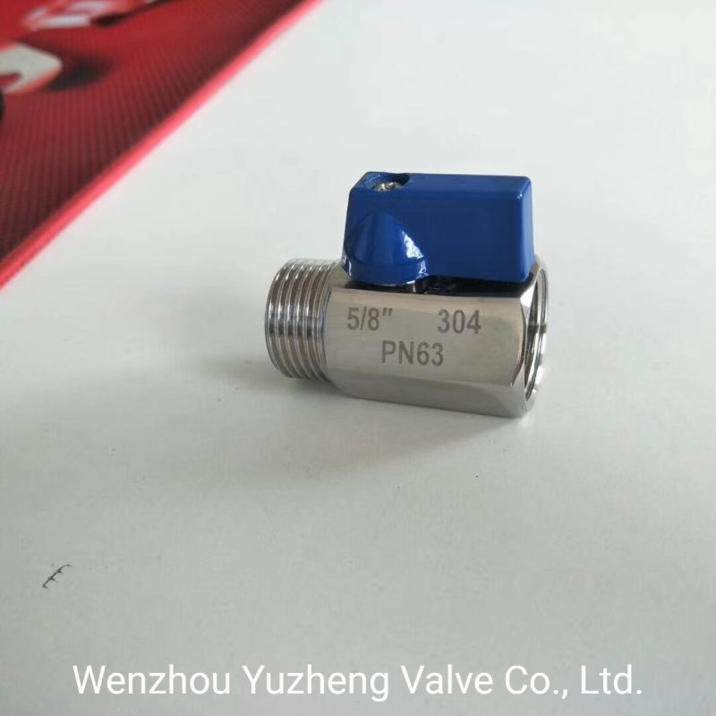 2019 316L Mini Small Ball Valve Hot Sale