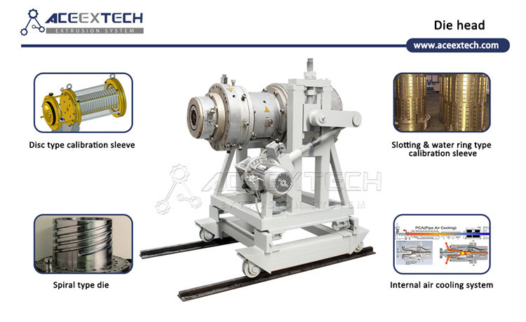 HDPE Tube Plastic Extruder Machinery