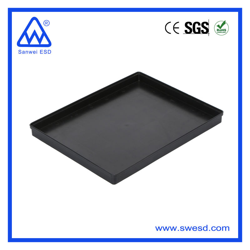 ESD Packaging Plastic Logistic Component Black Pallets