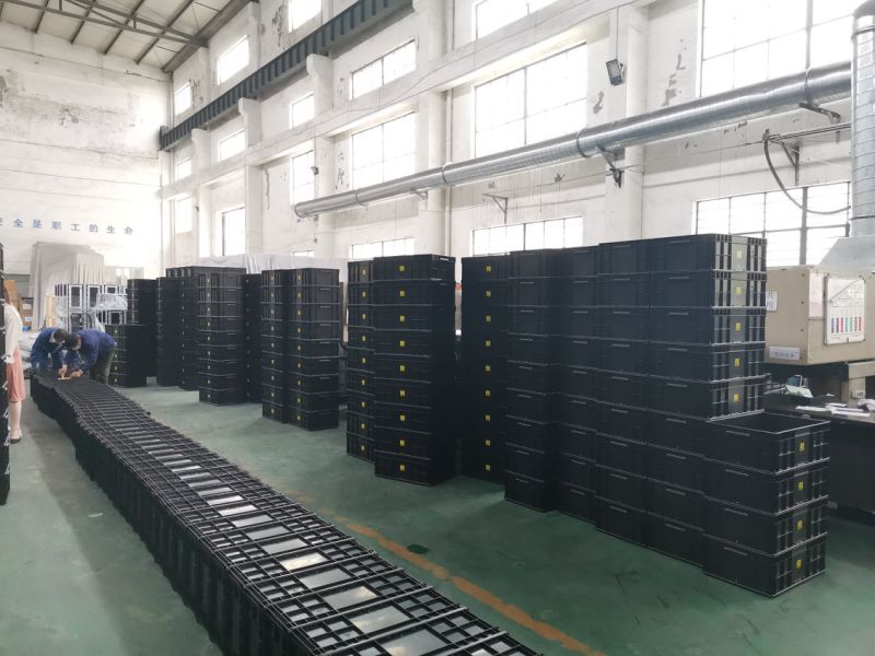 ESD Packaging Plastic Logistic Component Black Pallets