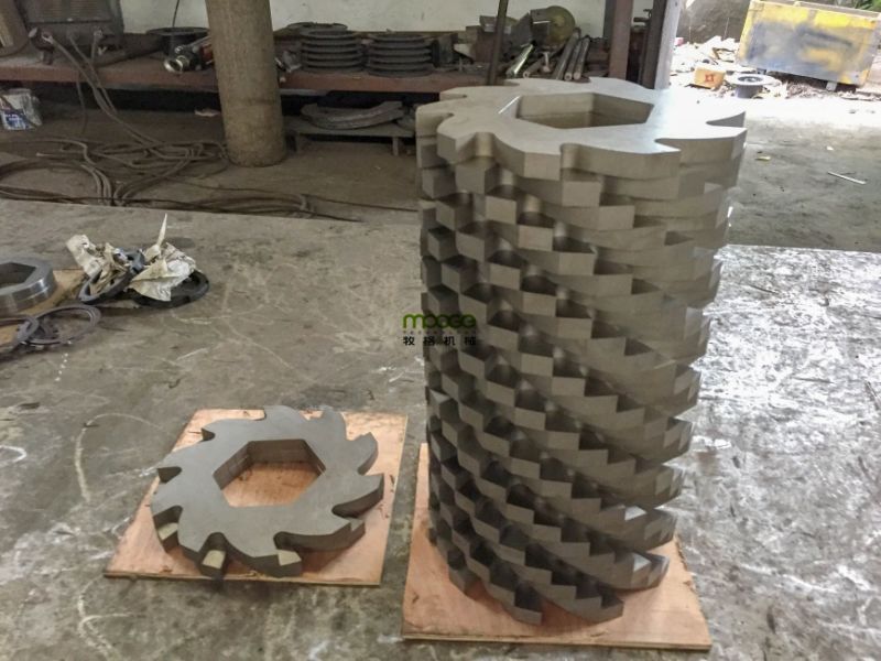 PE PP ABS Waste Plastic pallet / crates / bucket shredder machine