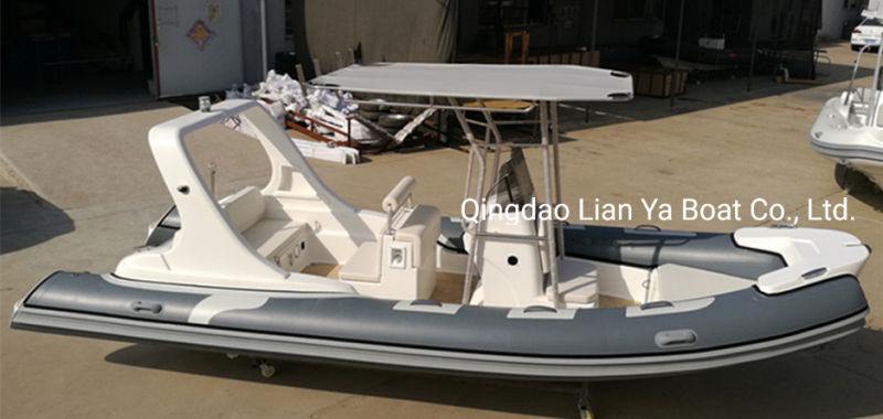 Liya 6.2meter Rib Boat Pleasure Boat Yacht for Tourist