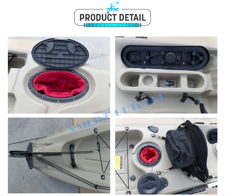 Best Selling 13FT Fishing Sea Kayak Boat Fish Kayaks Sale