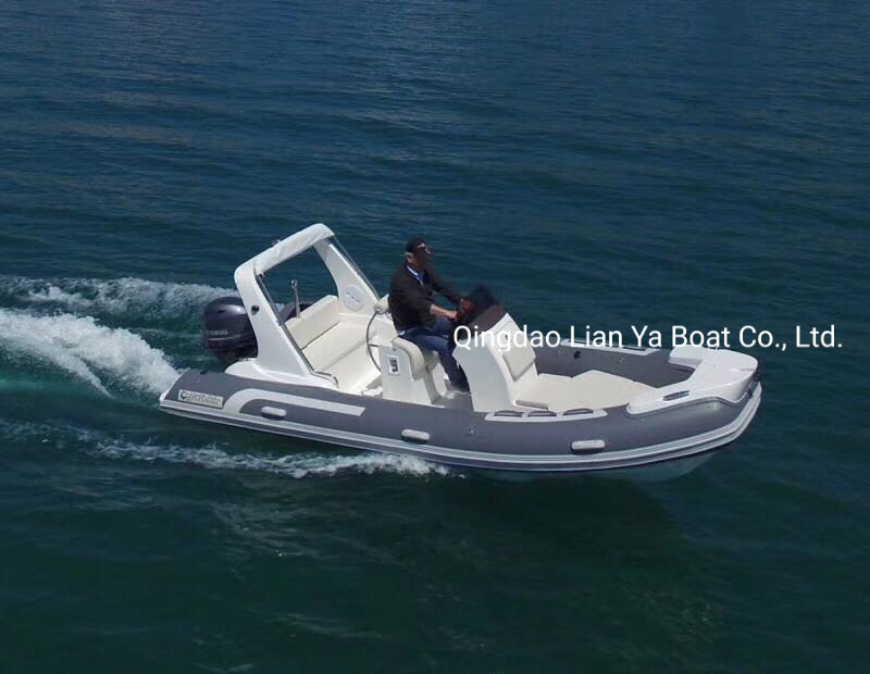 Liya 17feet Luxury Rib Boat 90HP Speed Boat Ce Approved