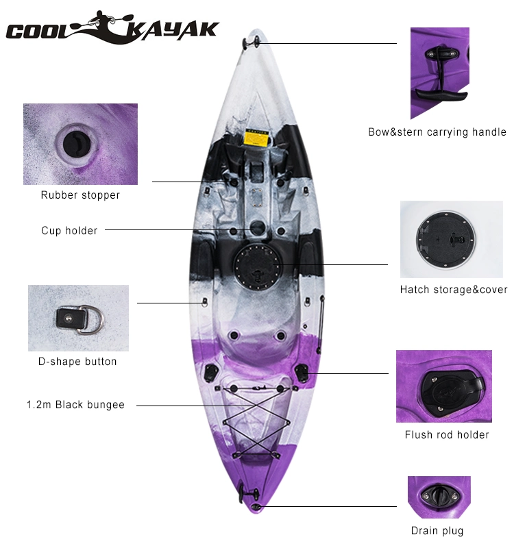 China Recreational Cheap Canoe Kayak