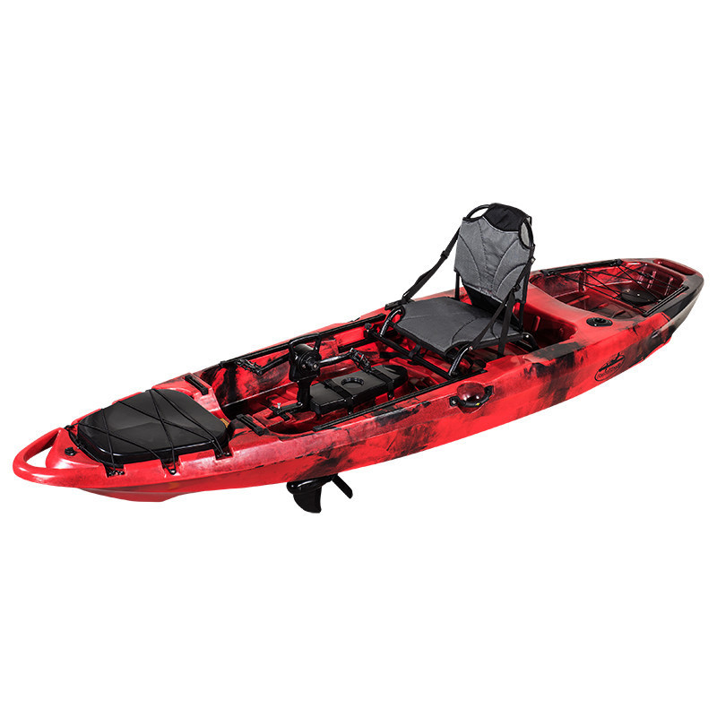 Whitewater Kayaking Peddle Kayak with Propeller