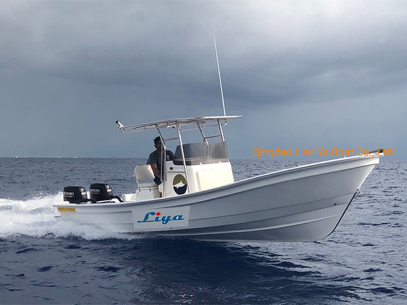 7.6m Fiberglass Fishing Boat Fishing Boat Panga Boat Kayak