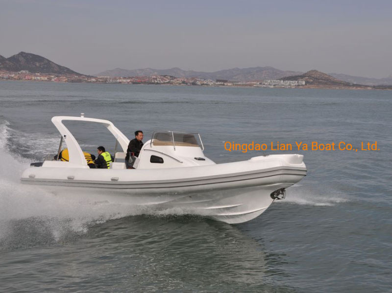 Liya 250HP Fishing Boat Offshore Fishing Boat Rib Boat Speed Boat