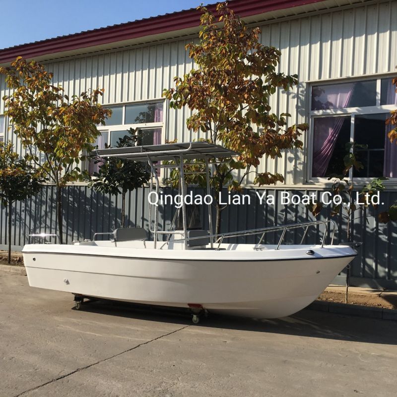 Liya 5m Fiberglass Fishing Boat Panga Boat Speed Fishing Boat