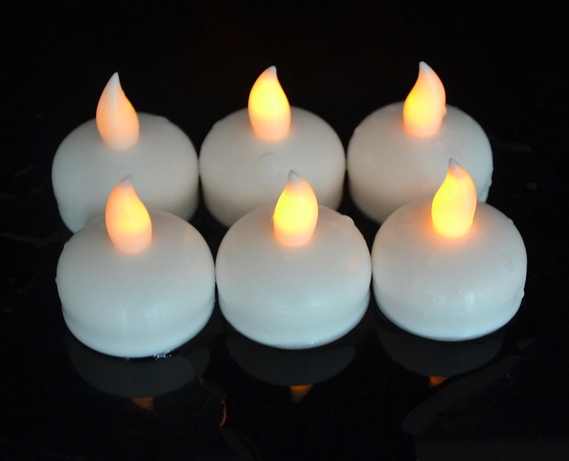 Flameless LED Tea Lights Candles Battery Operated Tealight Fake Unscented Realistic Candles 200 Hours Warm Yellow Flame Votive Candles for Wedding Holiday Party