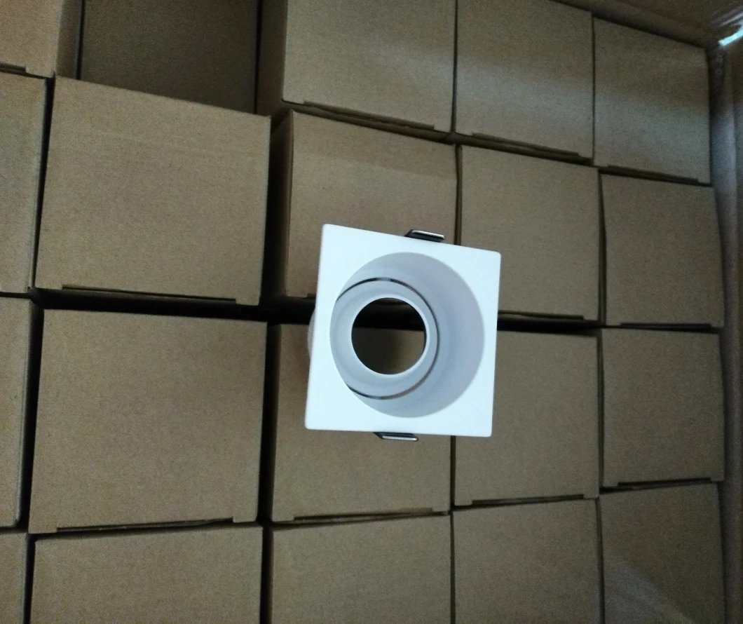 Square LED Downlight Frames for GU10 LED Down Light Housing LED Spot LED Lightings LED Spot Light LED Lighting GU10 LED LED Spots LED Downlight