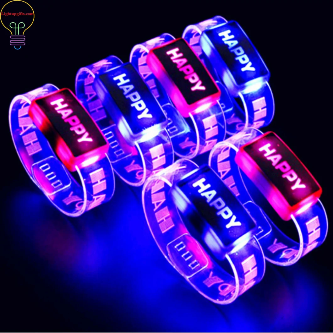 LED Light up Bracelet LED Bracelet New Party Custom Toys