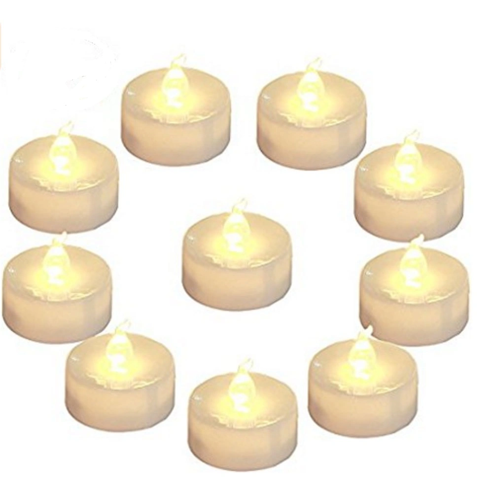 Battery Operated Church Candles LED Tealight Candles