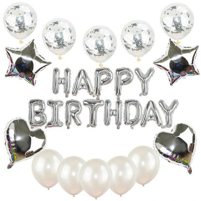 Happy Birthday Balloons Baby Shower Anniversary Event Party Decor Supplies Birthday Party Favors