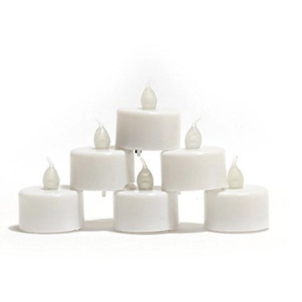 Battery Operated Church Candles LED Tealight Candles